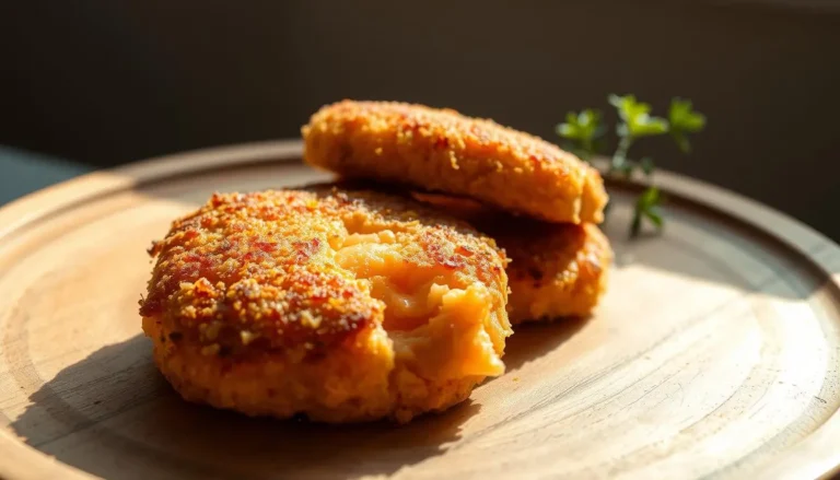 salmon patties with cornmeal